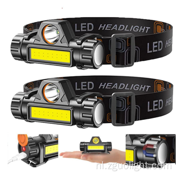 Oplaadbare Super Bright Cob Head Lamp